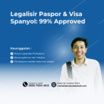 Legalisir Paspor & Visa Spanyol 99% Approved