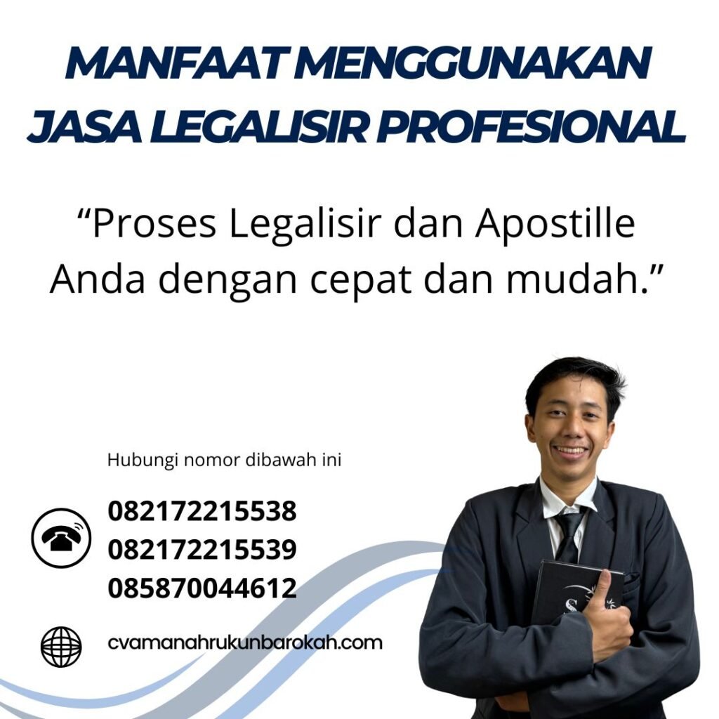 Manfaat Menggunakan Jasa Legalisir Profesional (1)