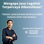 Mengapa Jasa Legalisir Terpercaya Dibutuhkan