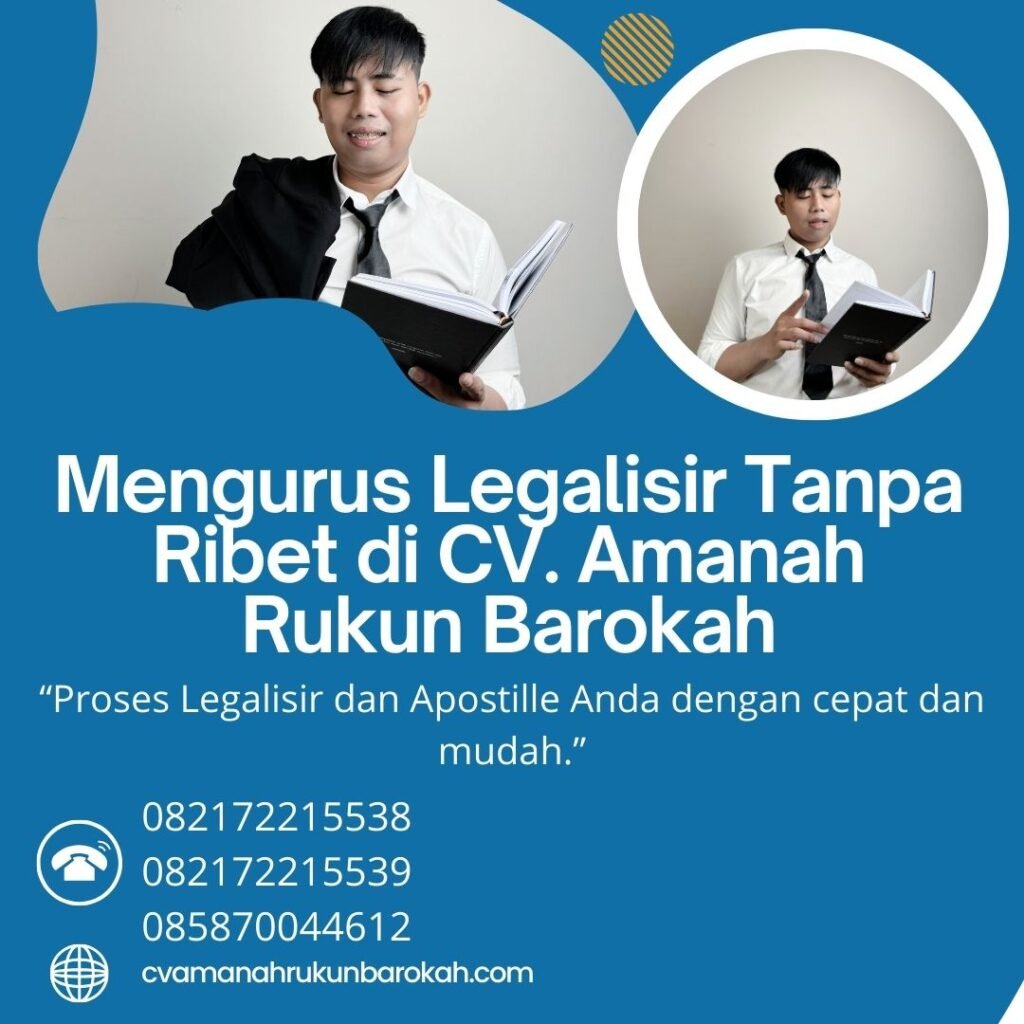 Mengurus Legalisir Tanpa Ribet di CV. Amanah Rukun Barokah (1)