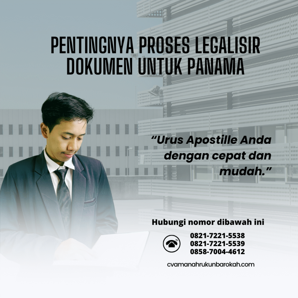 Pentingnya Proses Legalisir Dokumen untuk Panama