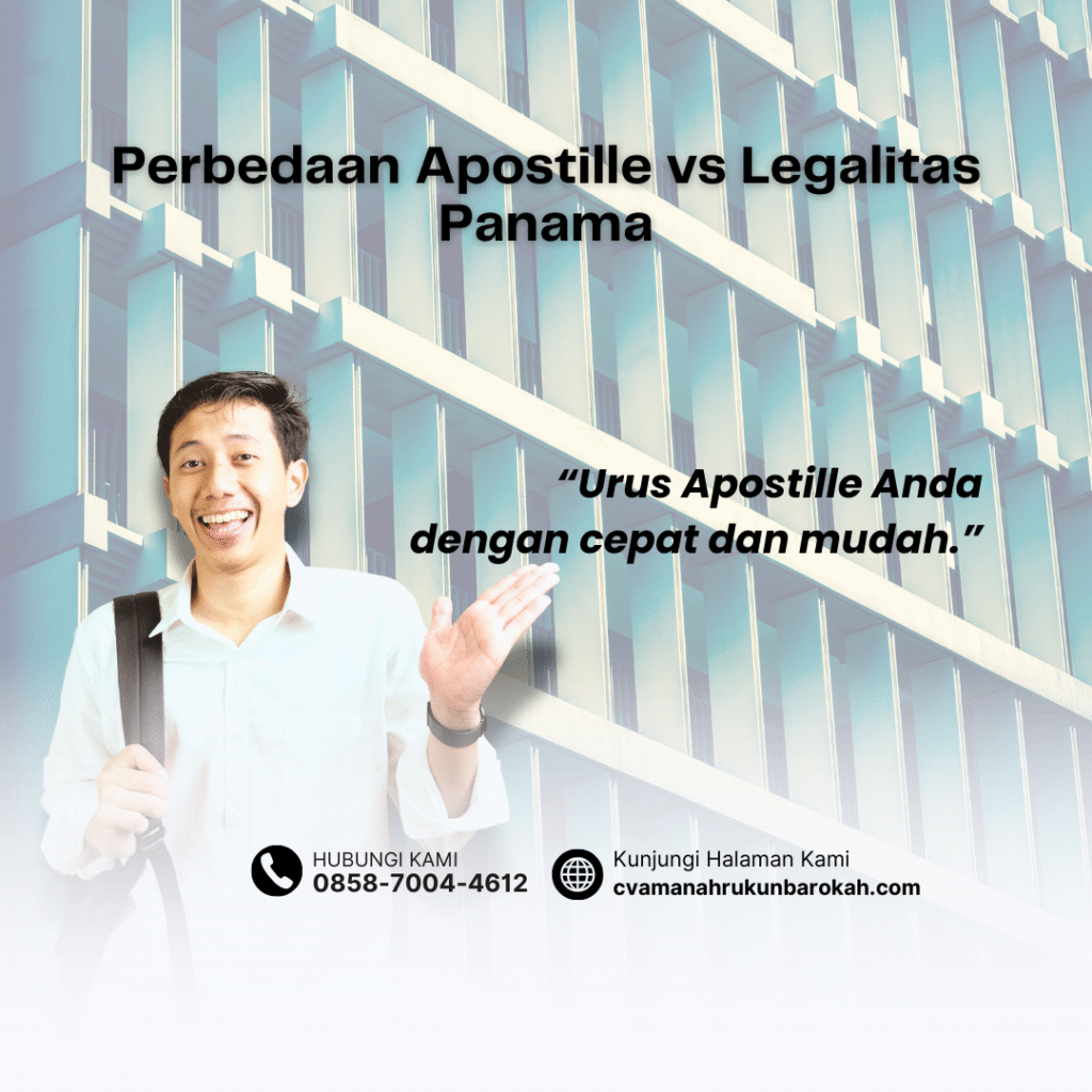 Perbedaan Apostille vs Legalitas Panama
