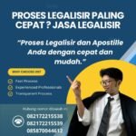 Proses Legalisir Paling Cepat Jasa Legalisir