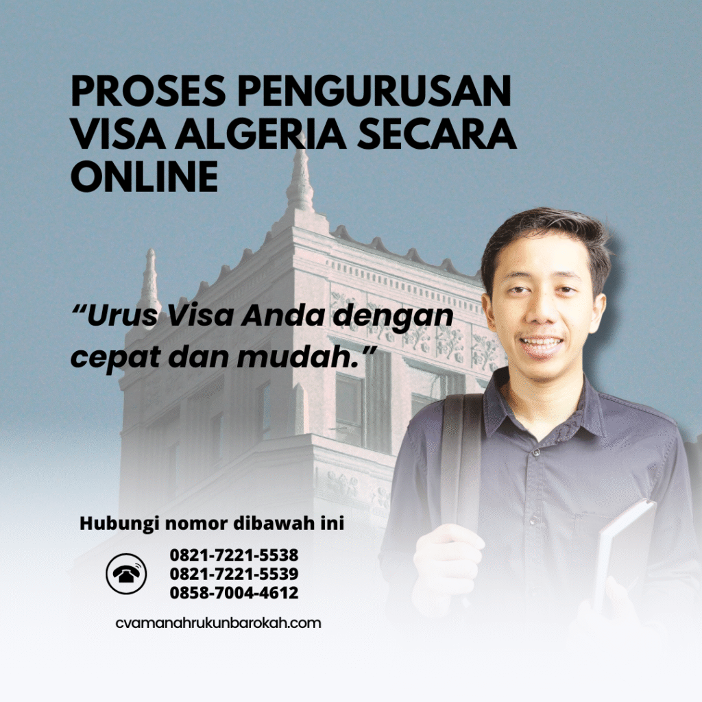 Proses Pengurusan Visa Algeria Secara Online