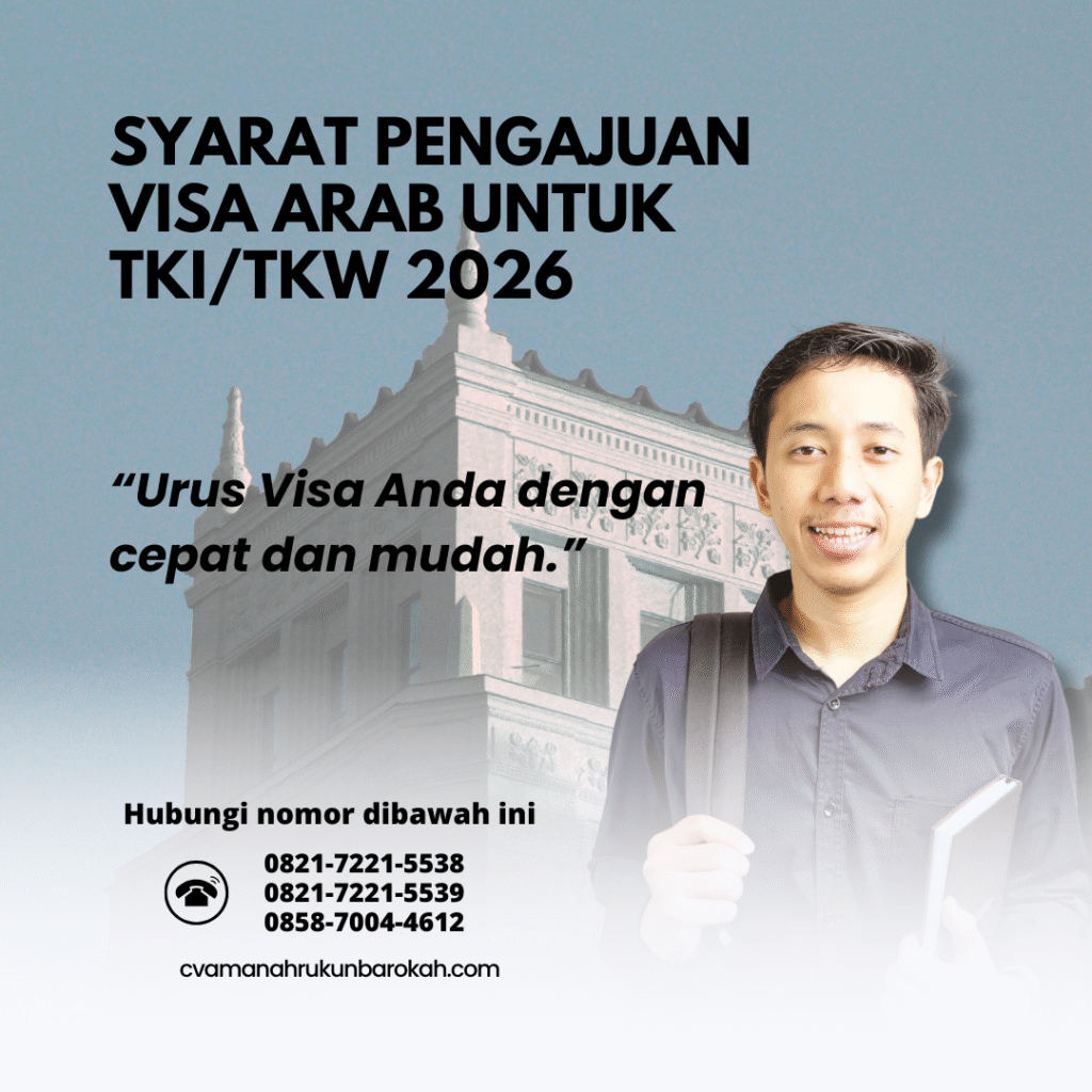 Syarat Pengajuan Visa Arab untuk TKITKW