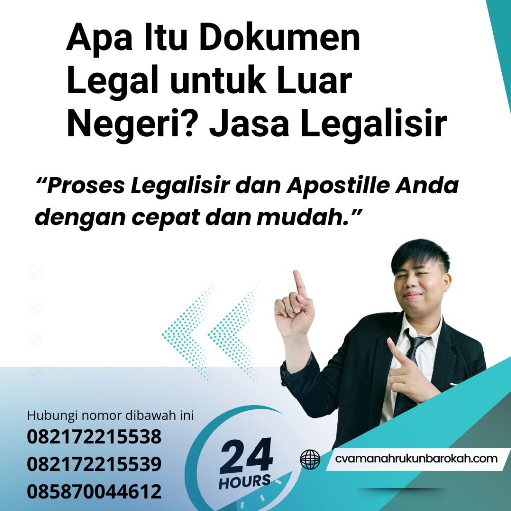 Apa Itu Dokumen Legal untuk Luar Negeri Jasa Legalisir (1)