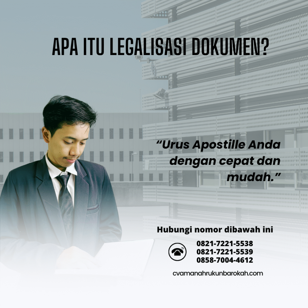 Apa Itu Legalisasi Dokumen