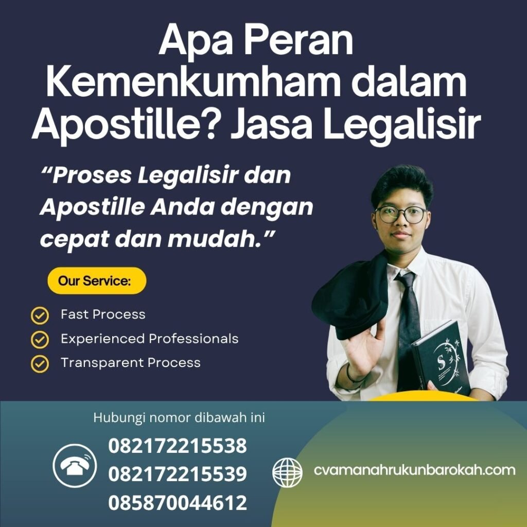 Apa Peran Kemenkumham dalam Apostille Jasa Legalisir (1)