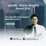 Apostille Akta ke Slovakia Resmi