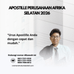 Apostille Perusahaan Afrika Selatan