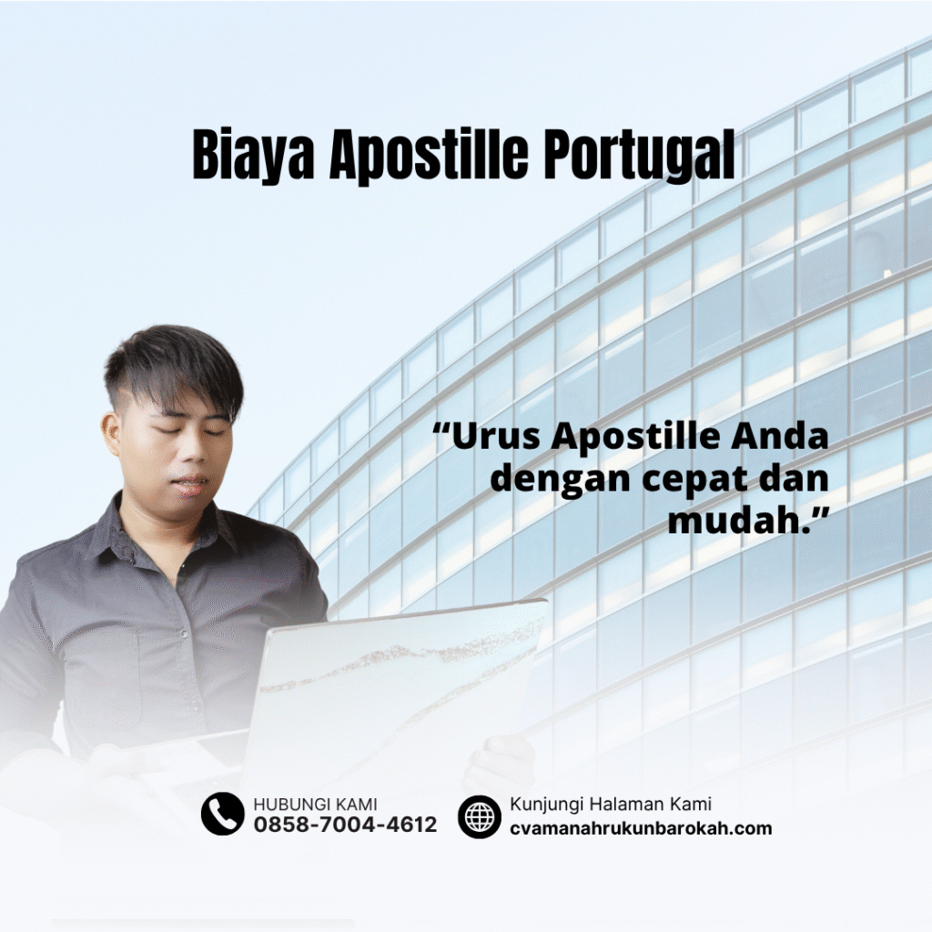 Biaya Apostille Portugal