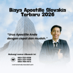 Biaya Apostille Slovakia Terbaru