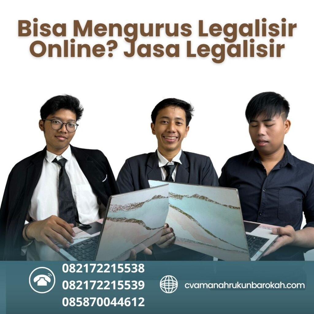 Bisa Mengurus Legalisir Online Jasa Legalisir (1)