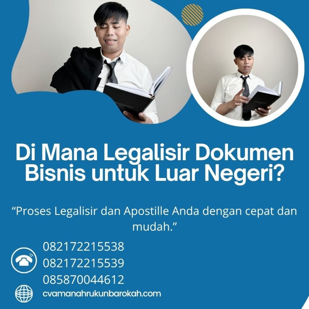 Di Mana Legalisir Dokumen Bisnis untuk Luar Negeri (1)