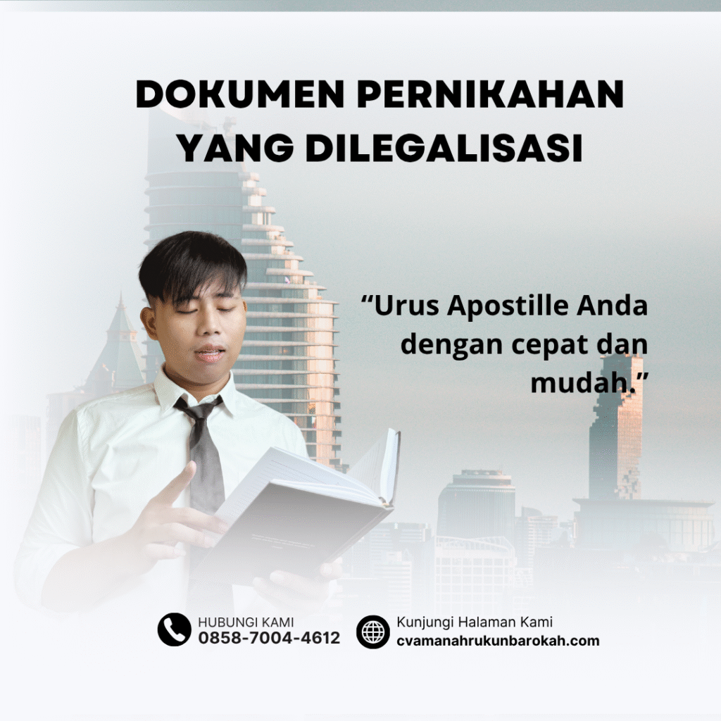Dokumen Pernikahan yang DilegalisasiSlovakia Cepat dan Resmi