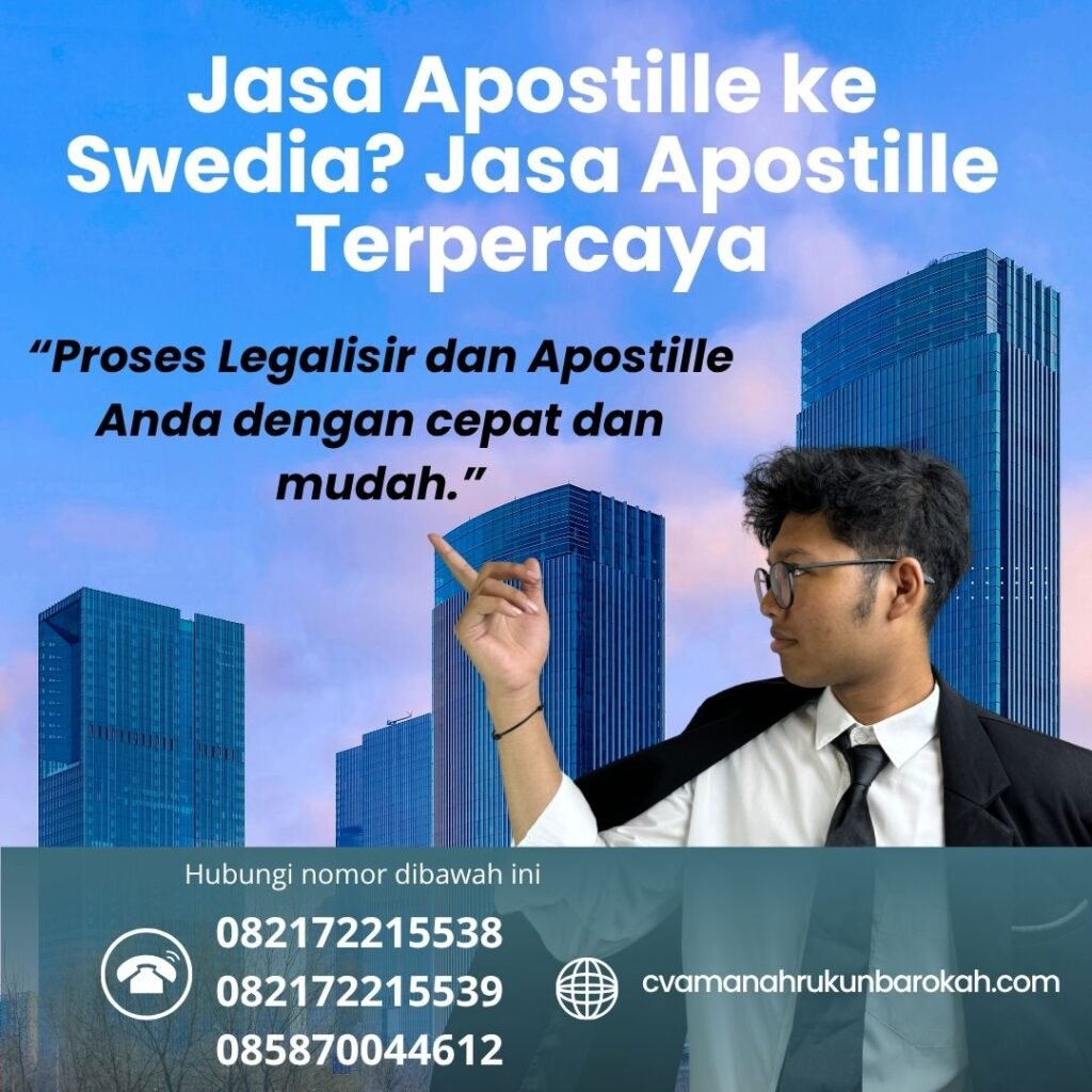 Jasa Apostille ke Swedia Jasa Apostille Terpercaya (1)