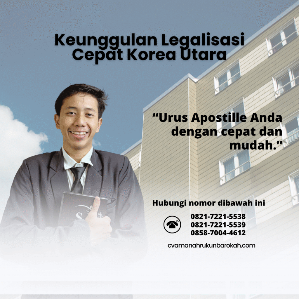 Keunggulan Legalisasi Cepat Korea Utara
