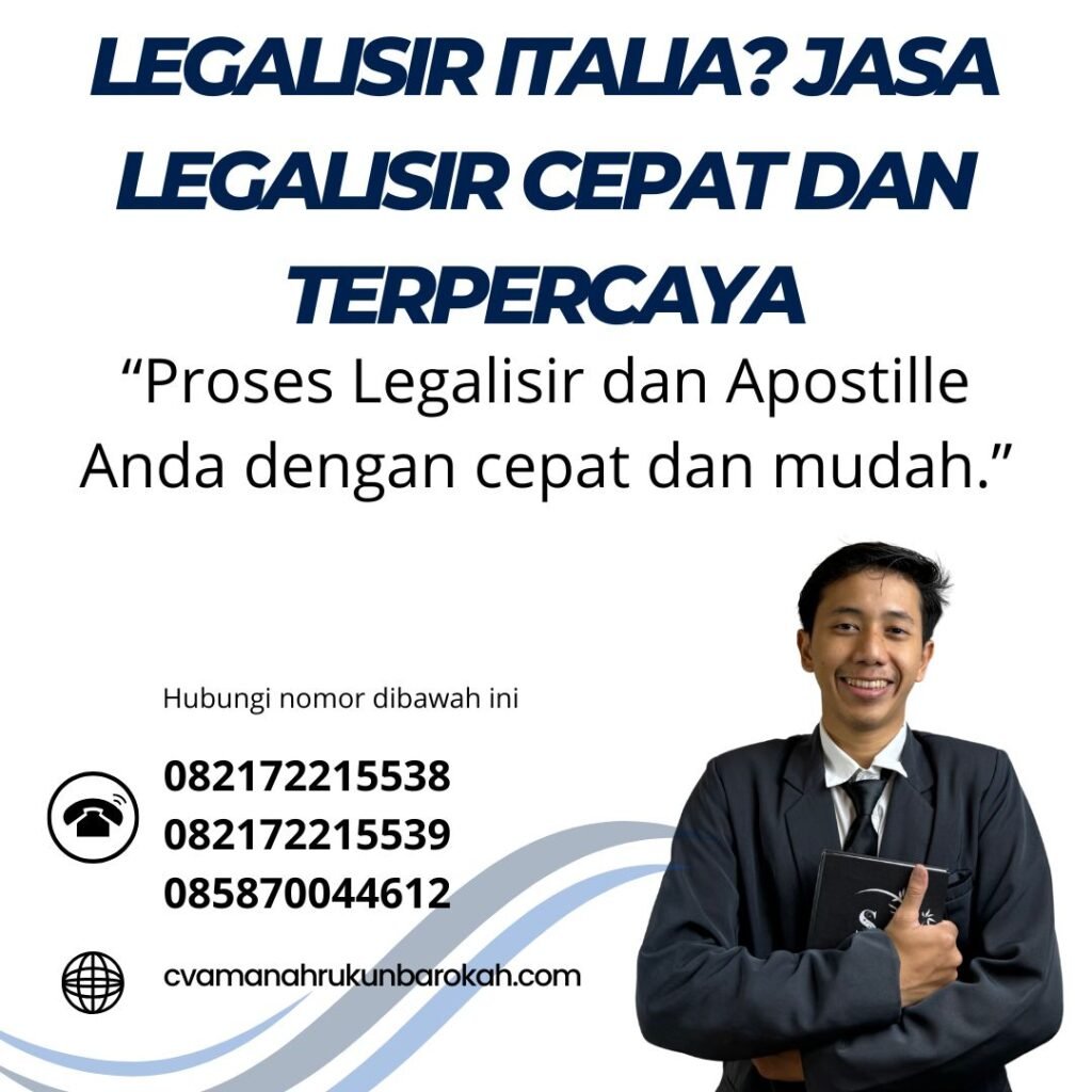 Legalisir Italia Jasa Legalisir Cepat dan Terpercaya (1)