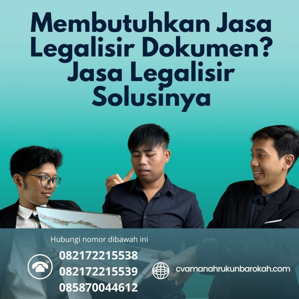 Membutuhkan Jasa Legalisir Dokumen Jasa Legalisir Solusinya