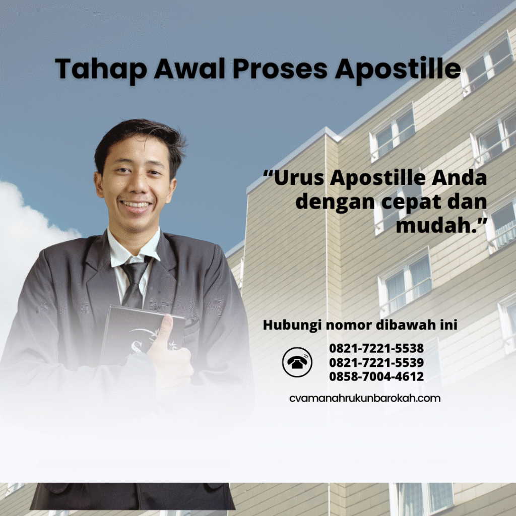 Tahap Awal Proses Apostille