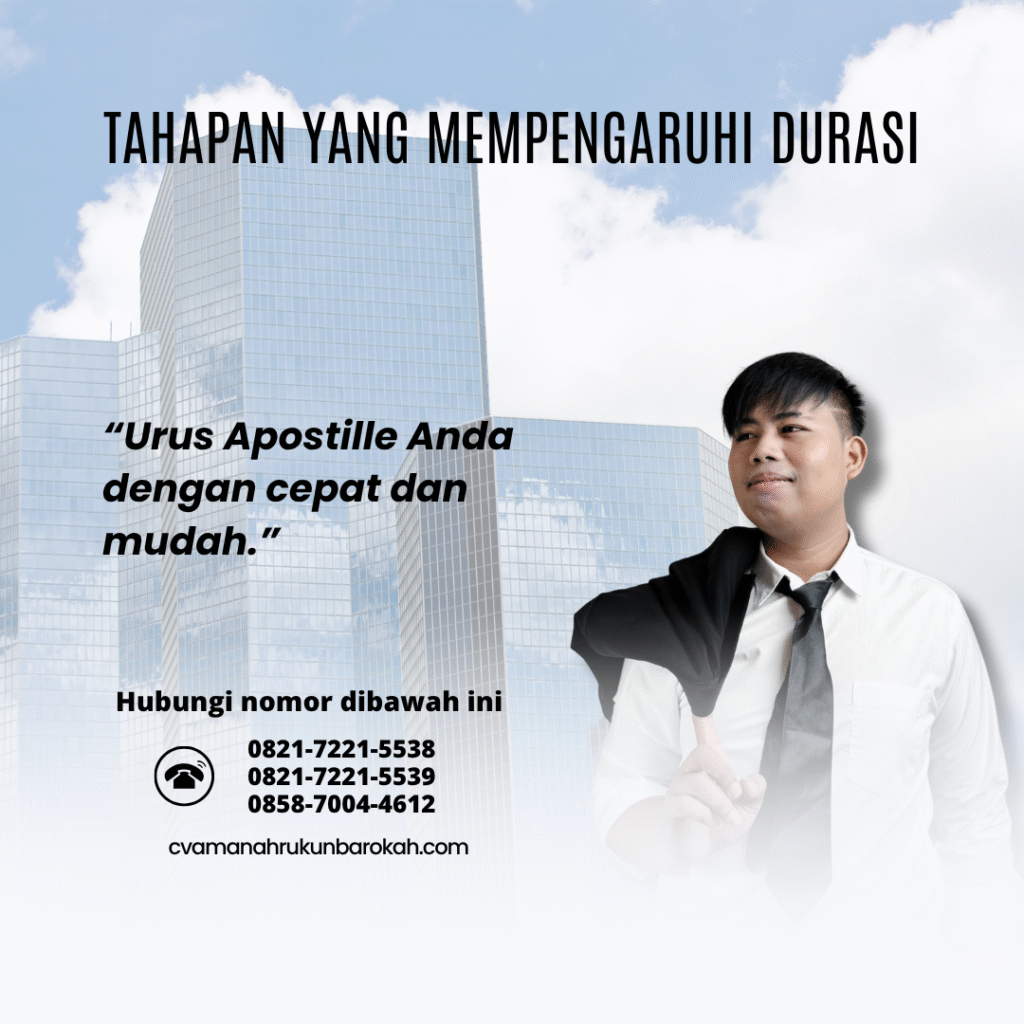 Tahapan yang Mempengaruhi Durasi