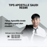 Tips Apostille Saudi Resmi
