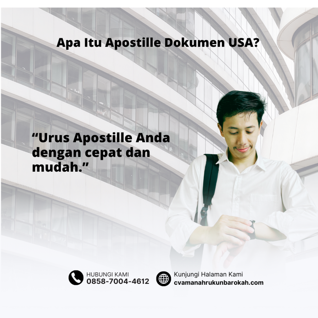 Apa Itu Apostille Dokumen USA
