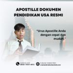 Apostille dokumen Pendidikan USA Resmi