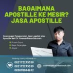 Bagaimana Apostille ke Mesir Jasa Apostille