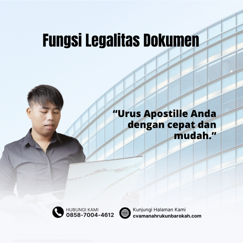 Fungsi Legalitas Dokumen