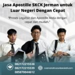 Jasa Apostille SKCK Jerman untuk Luar Negeri Dengan Cepat