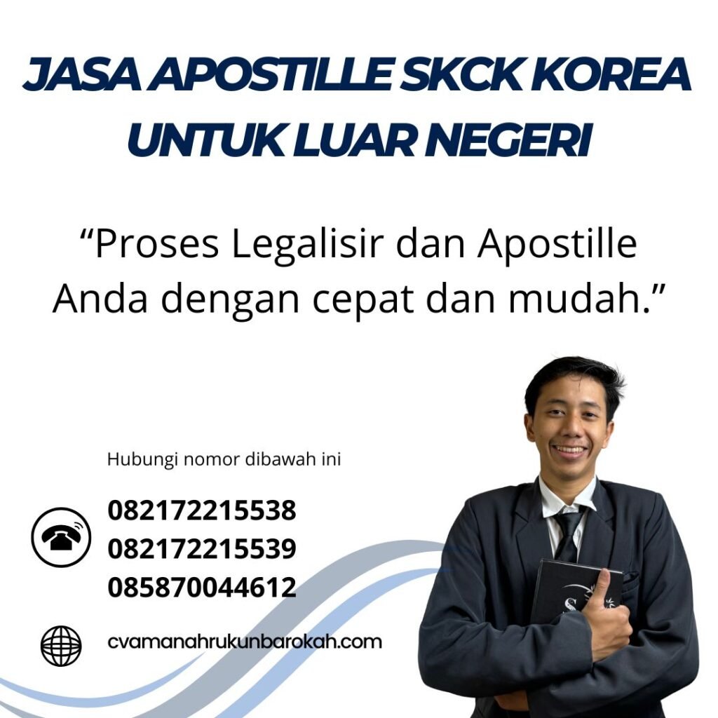Jasa Apostille SKCK Korea untuk Luar Negeri (1)
