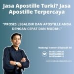 Jasa Apostille Turki Jasa Apostille Terpercaya