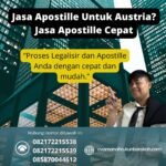 Jasa Apostille Untuk Austria Jasa Apostille Cepat