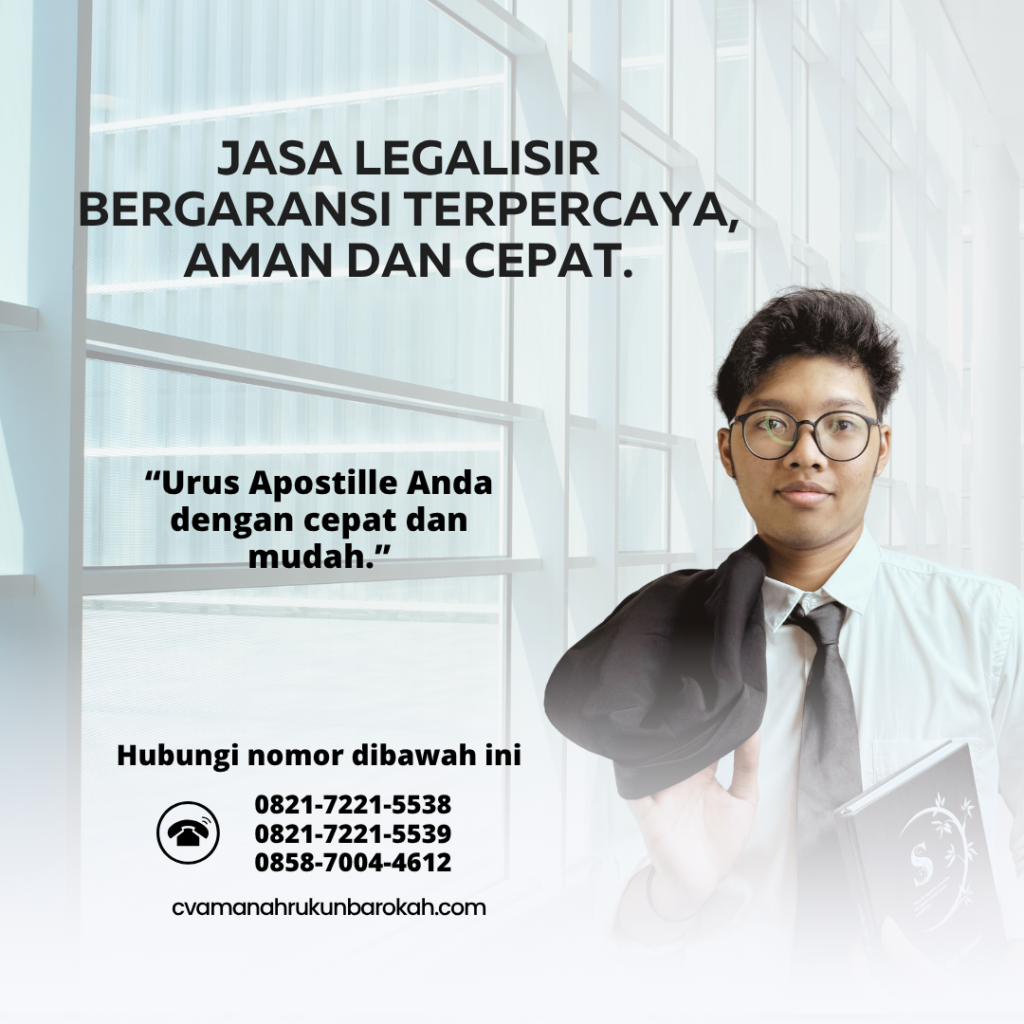 Jasa Legalisir Bergaransi Terpercaya, Aman dan cepat.Dokumen Visa Terpercaya, Aman dan cepat.