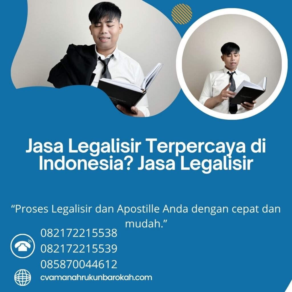 Jasa Legalisir Terpercaya di Indonesia Jasa Legalisir (1)