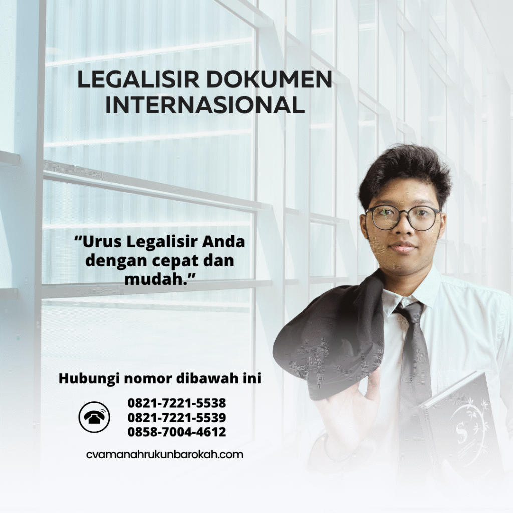 Legalisir Dokumen Internasional Akta Kelahiran UAE