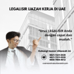 Legalisir Ijazah Kerja di UAE