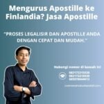 Mengurus Apostille ke Finlandia Jasa Apostille