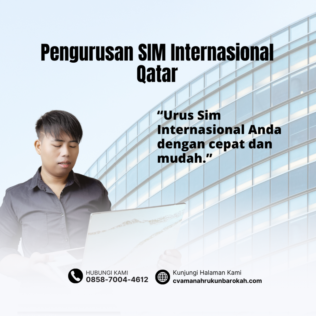 Pengurusan SIM Internasional Qatar
