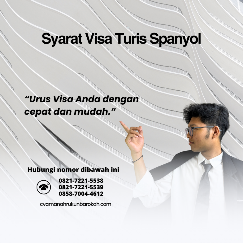 Syarat Visa Turis Spanyol (1)