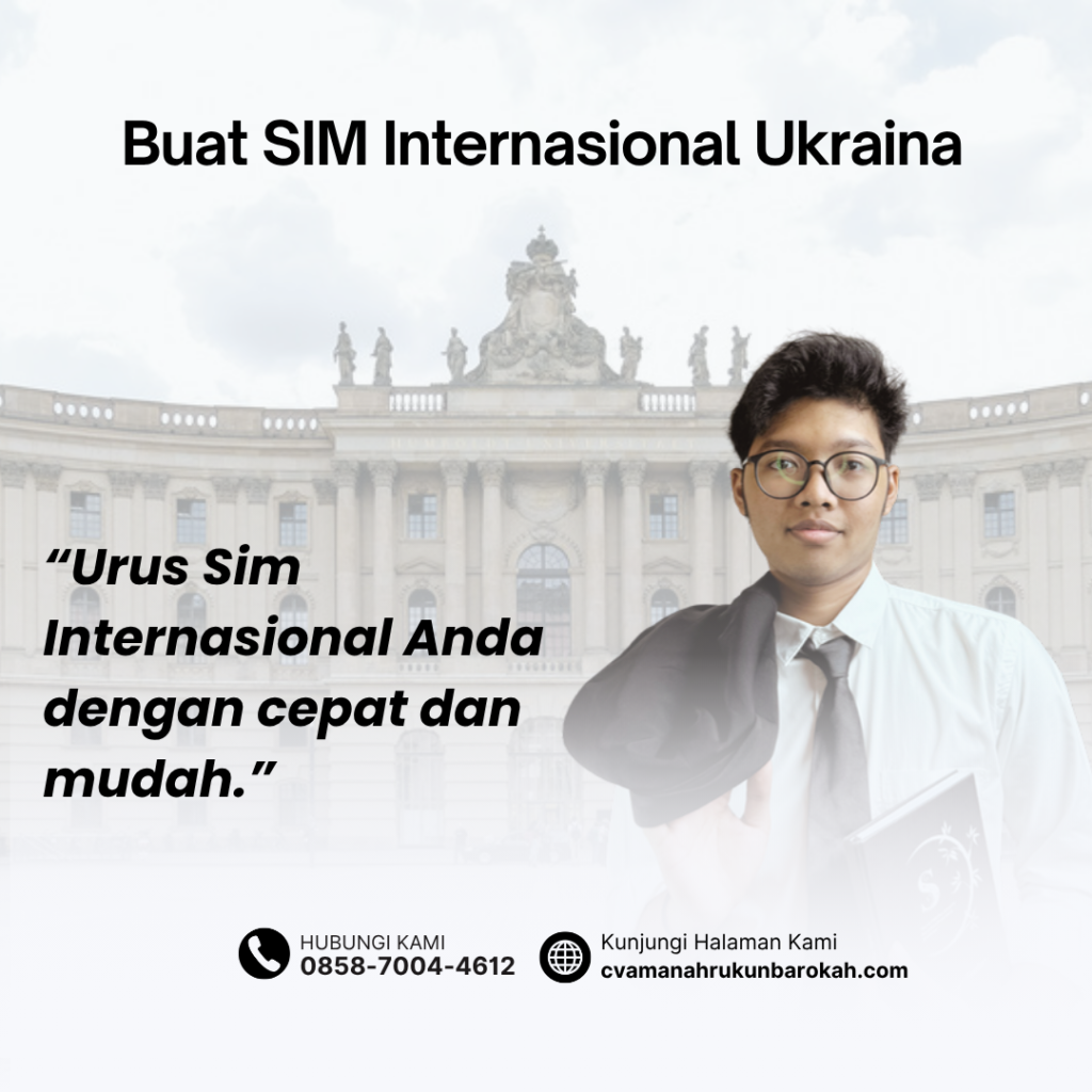 Buat SIM Internasional Ukraina