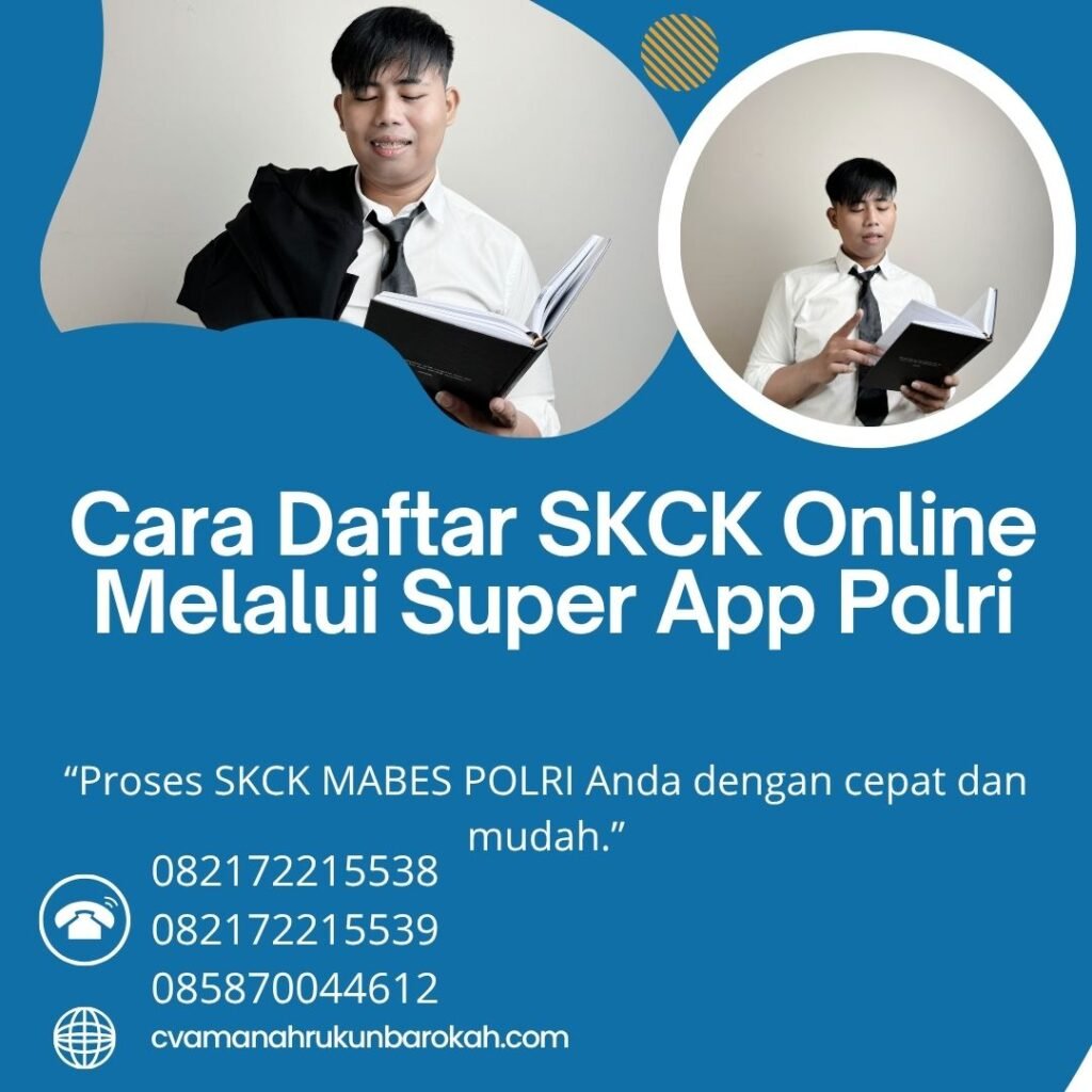 Cara Daftar SKCK Online Melalui Super App Polri (1)