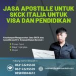 Jasa Apostille Untuk SKCK Italia untuk Visa dan Pendidikan