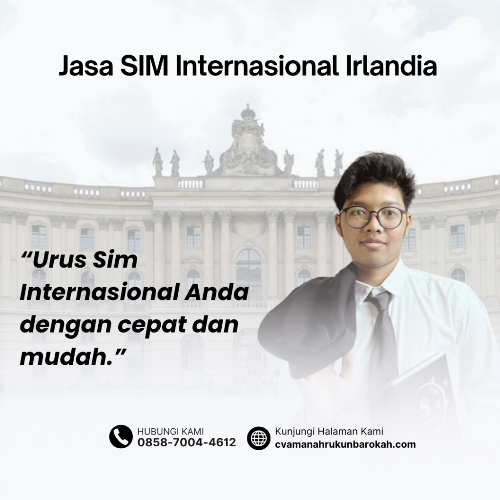 Jasa SIM Internasional Irlandia Jasa SIM Internasional Irlandia