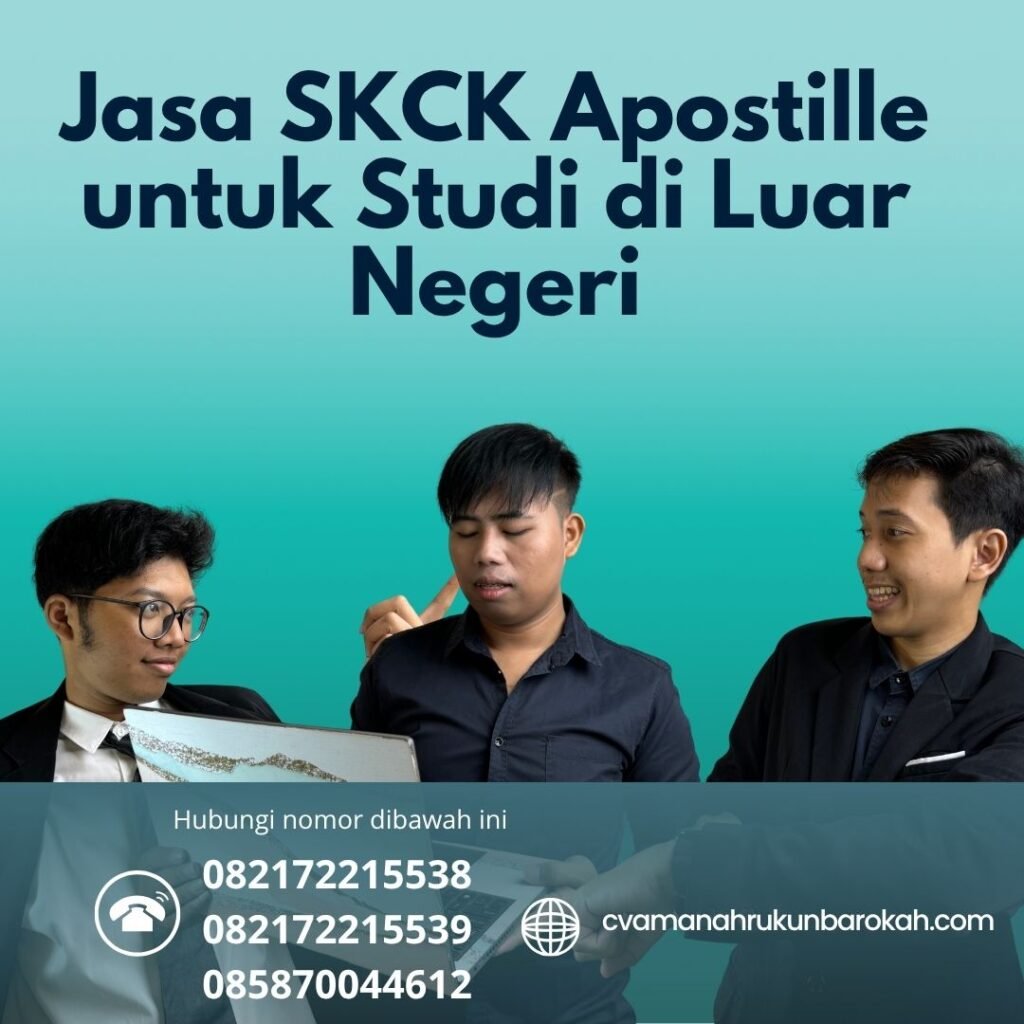 Jasa SKCK Apostille untuk Studi di Luar Negeri (1) Jasa SKCK Apostille untuk Studi di Luar Negeri (1)