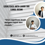 Legalisasi Akta Lahir Sri Lanka Resmi