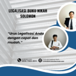 Legalisasi Buku Nikah Solomon