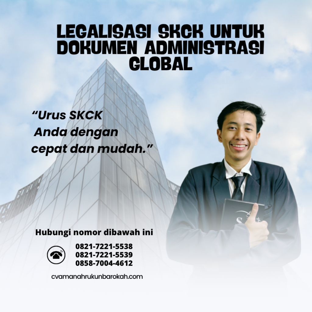 Legalisasi SKCK untuk Dokumen Administrasi GlobalGreen Card Resmi, Cepat Dan Terpercaya