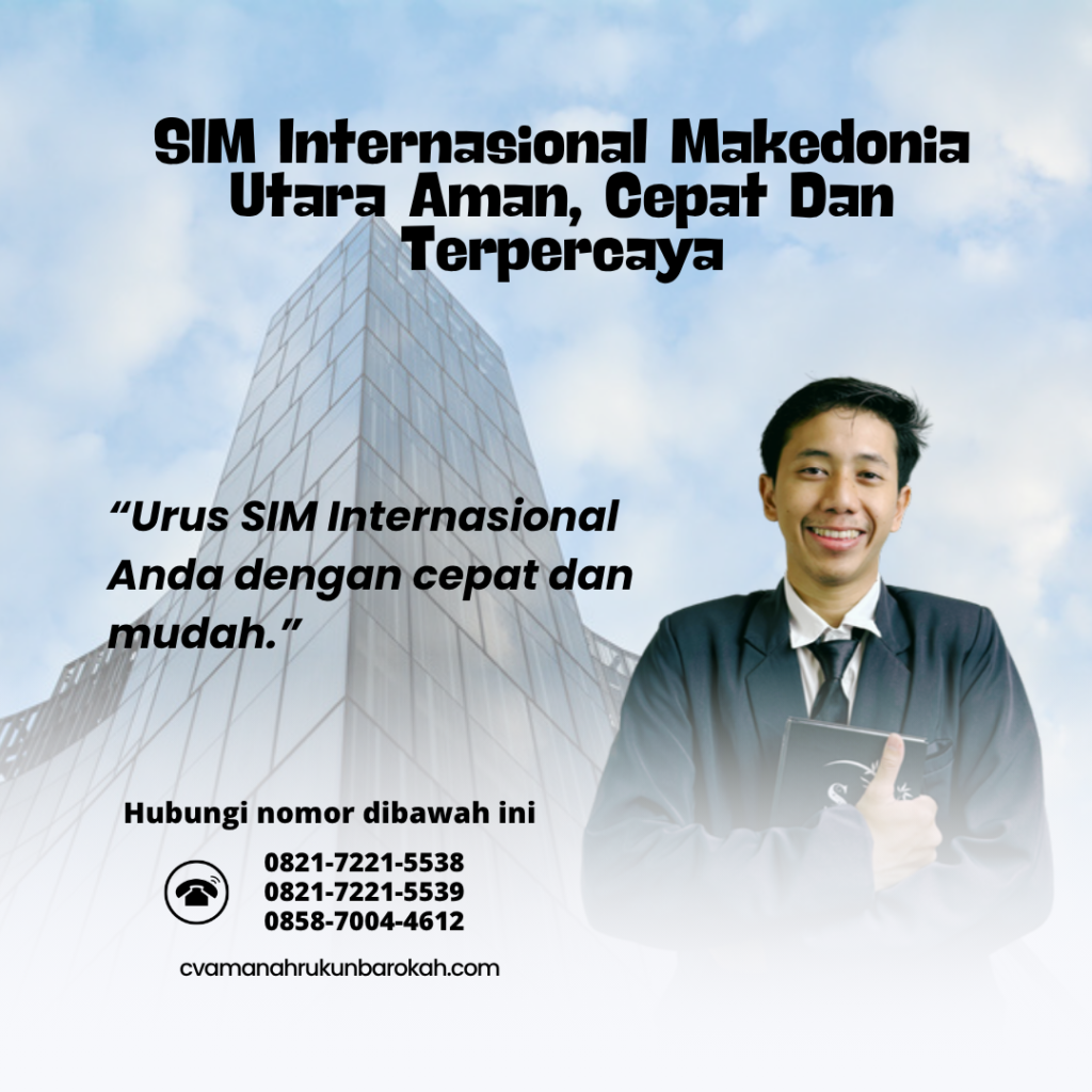 SIM Internasional Makedonia Utara Aman, Cepat Dan Terpercaya